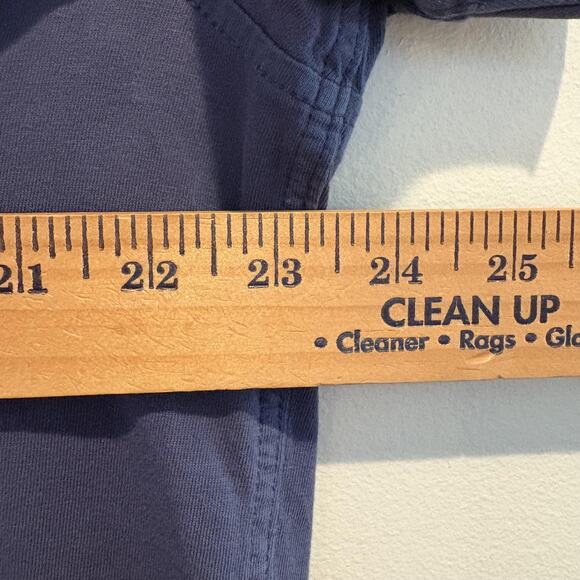 American Eagle Shirt Mens Large Blue Super Soft Standard Fit Button Up Pockets - Picture 9 of 13